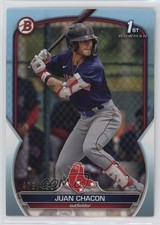 2023 Bowman Prospects Sky Blue 473/499 Juan Chacon #BP-105 2y0