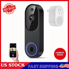 1080P WiFi Video Doorbell Camera 2-Way Audio Night Vision AI Motion