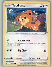 Teddiursa 122/189 Common Astral Radiance Pokemon