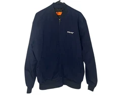 Red Kap Men's Frito Lay Quilted Lining Jacket Coat Medium Blue