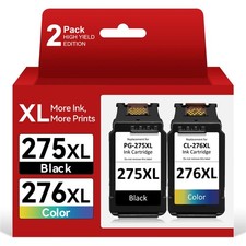 PG-275XL CL-276XL Ink Cartridge compatible for Canon Pixma TR4722 TS3500 Series
