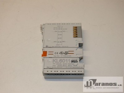Beckhoff KL6011 / KL 6011 Serial Interface, TTY, 20mA Current Loop