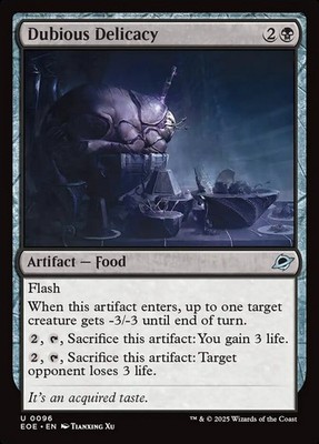 Dubious Delicacy #96 | MTG | EOE | REGULAR | Lightly Playеd