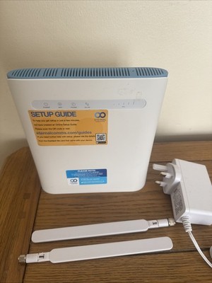ENTSPERRT ZTE MF286D 4G 600MBPS WLAN ROUTER Antennen Versand am selben Tag