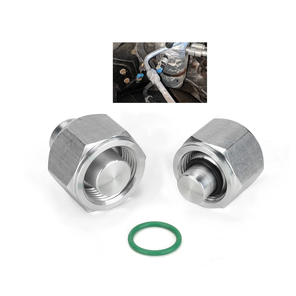 KIT DE BLOQUEO DE AIRE ACONDICIONADO TRASERO DE 2 JUEGOS PARA DODGE CARAVAN CHRYSLER TOWN & COUNTRY 2004-2011 Foto 4 de 4