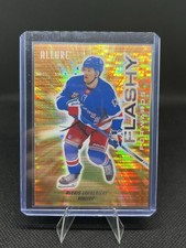 2025-26 Upper Deck Allure - Flashy Forwards Alexis Lafreniere #FF-9 Orange