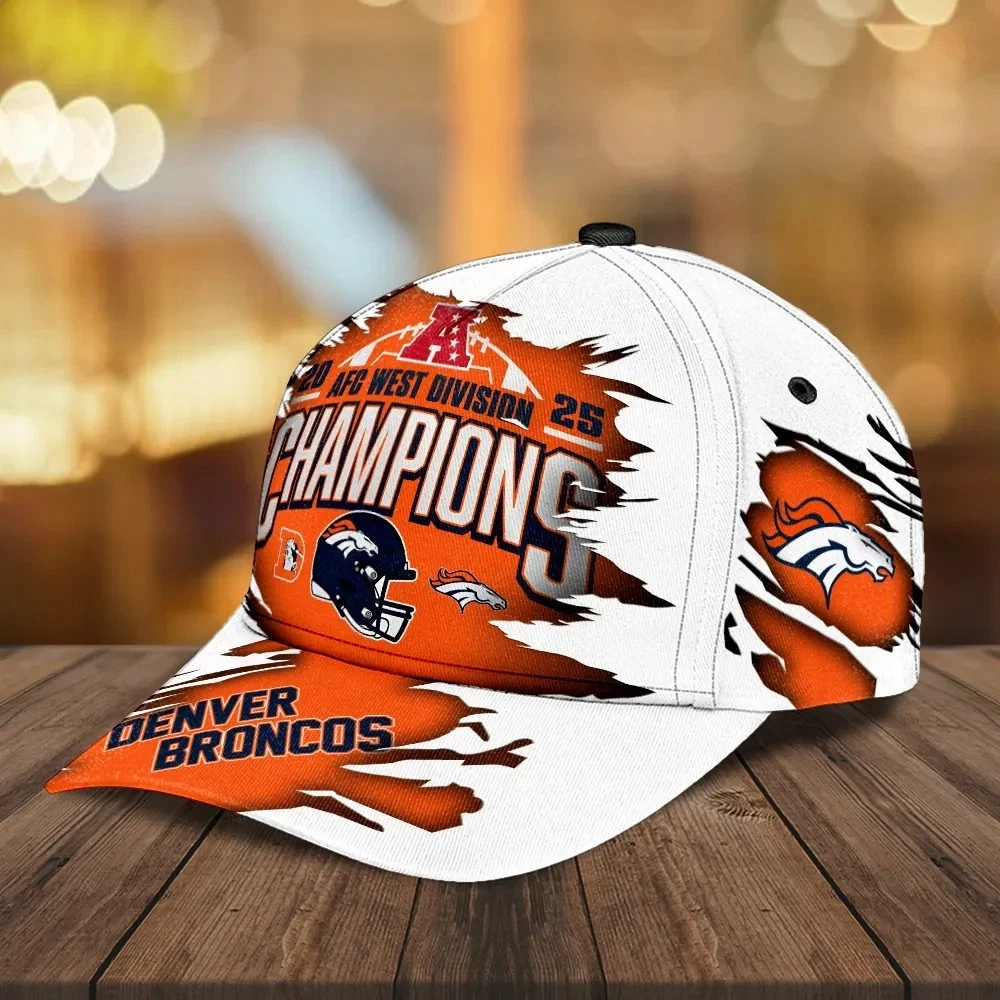 Broncos 2025 West Champions Classic Baseball Cap