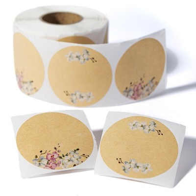 (500pc/Roll) 2'' Stickers for Jars and Lids | Pantry, Mason Jar, Canning, Spic...