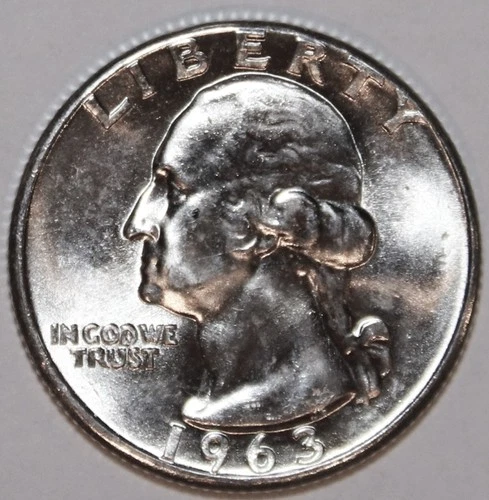 1963-P Washington Quarter - BU - #2702E
