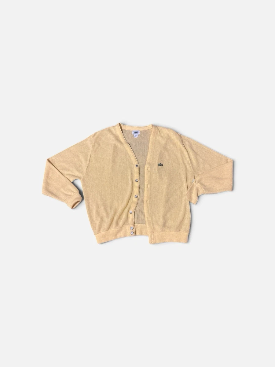 Lacoste Yellow Cardigan Sweaters for Men for sale | eBay