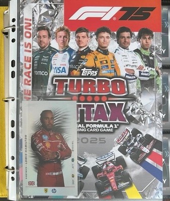 Topps Turbo Attax F1 2025 Fast Komplett Set