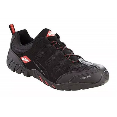 HERREN LEE COOPER LEDER DAMEN SICHERHEIT ARBEITSSTIEFEL STAHLKAPPE SCHUHE SPORTSCHUHE 7-12