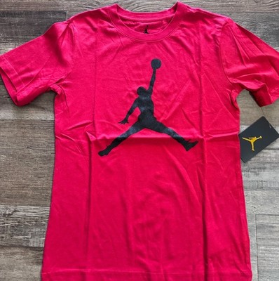 NIKE 00s JORDAN ジョーダン ゲームシャツ ジャージ XL 赤 黒 NWT Nike Air Jordan Boys YXL Red/Black BIG LOGO Jogger Set XL | eBay