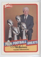 1989 Swell Football Greats Art Rooney #35 HOF 0y3