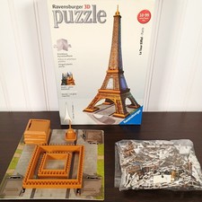 Ravensburger Eiffel Tower Paris 3D Puzzle Easyclick 216 Pieces
