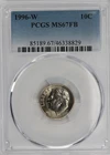 1996-W PCGS MS67FB