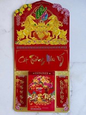 2026 Asian Vietnamese Chinese New Year Wall-Mounted Calendar Lich Binh Ngo 2026