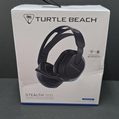 Turtle Beach Stealth 500 Black Wireless Gaming Headset PS5 PS4 PC Mobile New