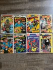 Vintage Lot of 8 DC Comics Minor Key Superman Issues.Superman,Martian Manhunter