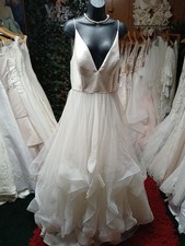 Wtoo Ivory Tulle Gown Size 10