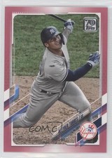 2021 Topps Mother's Day Hot Pink 29/50 Gleyber Torres #242 0b5f