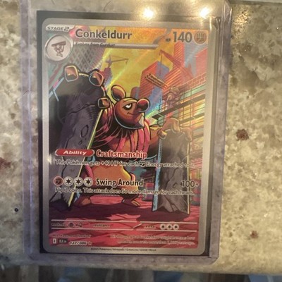 conkeldurr pokemon card value Pokémon TCG Pokémon Go V 075/071 Japanese CGC 9 This attack does 50 more damage for each heads. Pokemon Trading Card Game 049/086