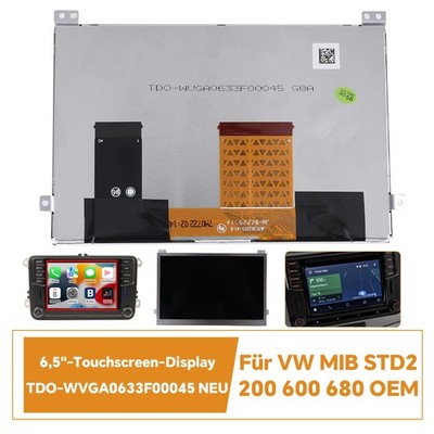 Für VW Discover Media Touchscreen TDO-WVGA0633F00045 Reparatur Display MIB STD2