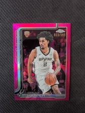 2025 Topps Chrome - Dylan Harper #252 Magenta Refractor /399 (RC) # Error SSP