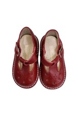 LAmour Toddler Girls Red Leather Mary Jane Shoes Buckle TStrap Size 5 Bilbottoms