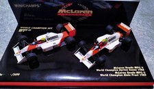 Minichamps 1/43 Ayrton Senna World Champion Set McLaren MP4/4 MP4/5