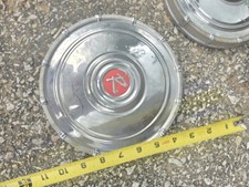 1960 1961 1962 Amc Rambler Hubcaps 10 Dog Dish Center Caps Pair Of 4 1960 1961 1962 Amc Rambler Hubcaps 10 Dog Dish Center Caps Pair Of 4