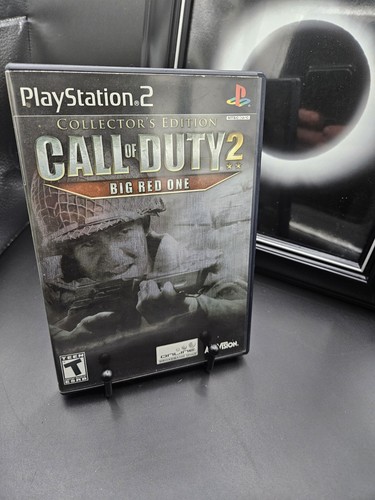 Call Of Duty 2: Big Red One – Version PS2 PAL FR/ITA/SPA – CD Seul En Bon état