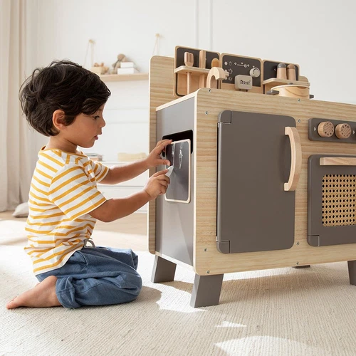 howa Kinderküche Spielküche aus Holz FoodieFun inkl. 10 TLG. Kinderküchenzube... - Bild 6 von 8