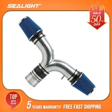 Cold Air Intake Kit 3.5" + Blue Filter Fit For Dodge Ram 2500 2003-2008 1500 V8