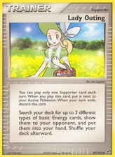 LADY OUTING 87/107 UNCOMMON DEOXYS POKEMON LIGHTLY PLAYED on eBay