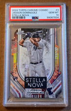 2024 Topps Chrome Cosmic #3 Jasson Dominguez Stella Nova Rookie PSA 10 Yankees