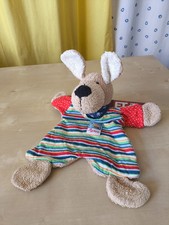 💕Schmusetuch Kuscheltuch Sigikid Hund Funny Fuffu Frottee klecks 💕 selten