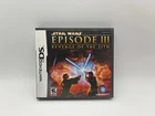 Star Wars Episode III Revenge of the Sith Nintendo DS CIB Complete Tested