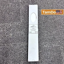 Design House 563502 Solid White Side Splash Contempo – 21" x 3"