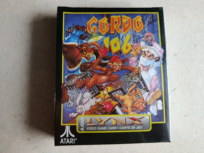 Gordo 106 f. Atari Lynx  - NEU, komplett mit OVP sealed