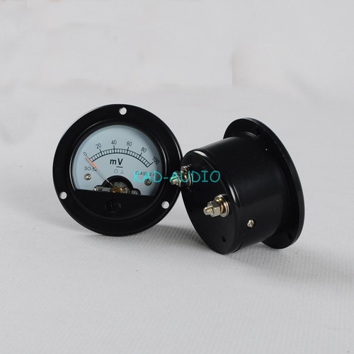 1PC SO52 Panel Meter DC 100mV for 2A3 300B 845 HIFI Audio Tube Amp KIT - Picture 4 of 4