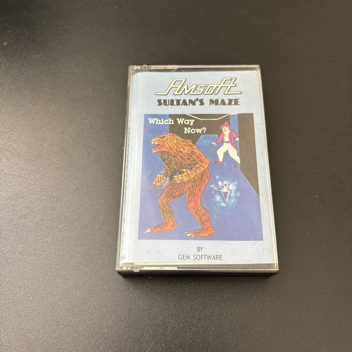 Jeu Vidéo Rétro Sultan's Maze Pour Amstrad CPC464 - Édité Par Amsoft (1984) - Bon état