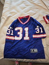 VTG 1998 Starter New York Giants Jason Sehorn #31 NFL Jersey Youth Sz L 14-16