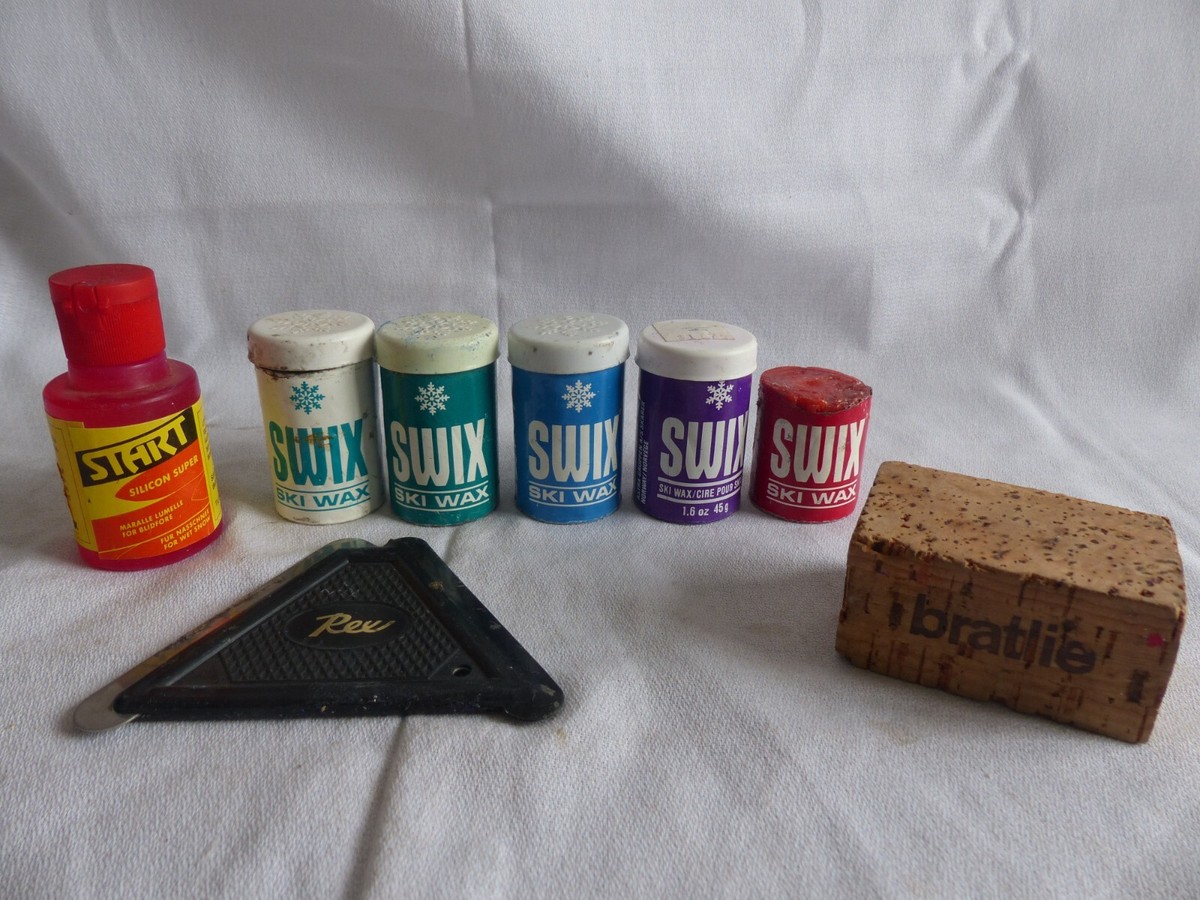 Lot Vintage SWIX Kick Grip Ski Wax | eBay