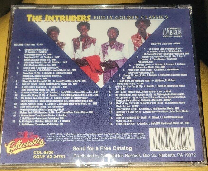 Philly Golden Classics — The Intruders