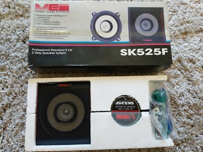 Mobile Audio Systems SK525F 2-Way Speaker System 5.25'' Car Speakers