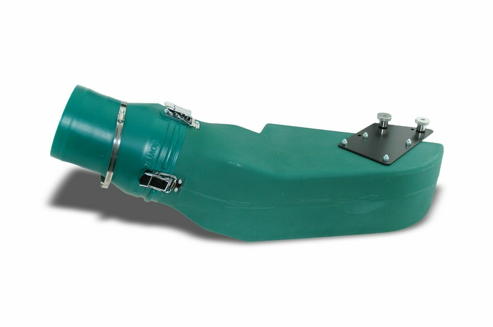 Custom Leaf Vac Deck Adapter for 6" Hose to John Deere 48” D140 & E170