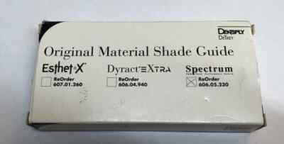 DENTSPLY SPECTRUM ORIGINAL MATERIAL FARBTONFÜHRUNG (606.05.230) 15 FARBTÖNE