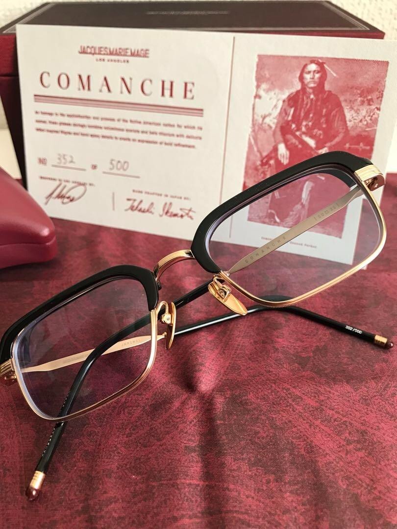 小物 JACQUES MARIE MAGE mod.COMANCHE Jacques Marie Mage Comanche – Dan Deutsch Optical Outlook