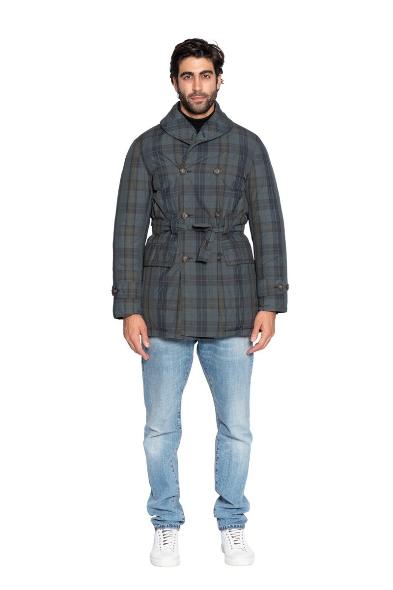 750$ M.I.D.A TOKYO-FIRENZE Trench Puffer in CASHBALL Cashmere